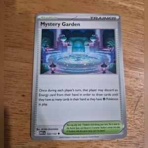 🔥 QTY 1 Pokemon Mystery Garden Stadium Trainer Card